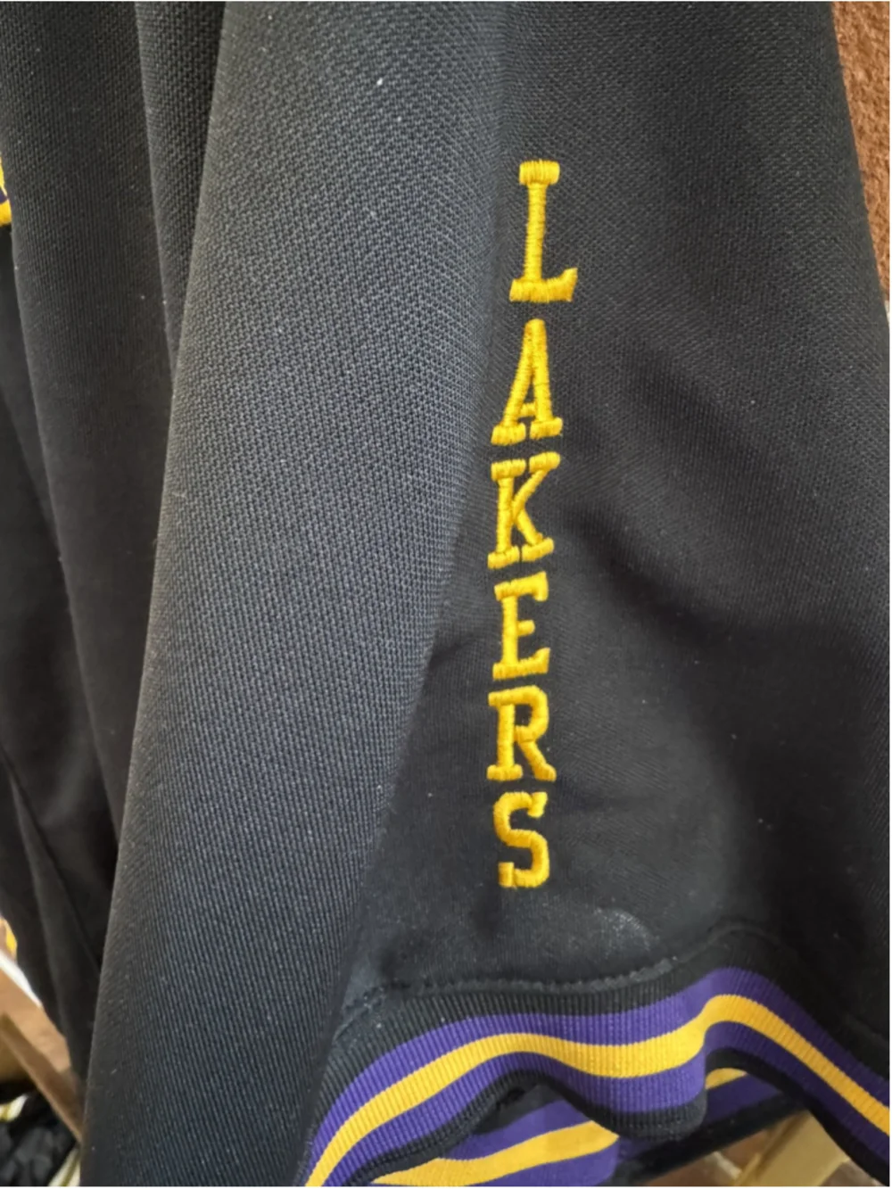 Los Angeles Lakers Nike Men Size XXL Black Shooting Shirt
